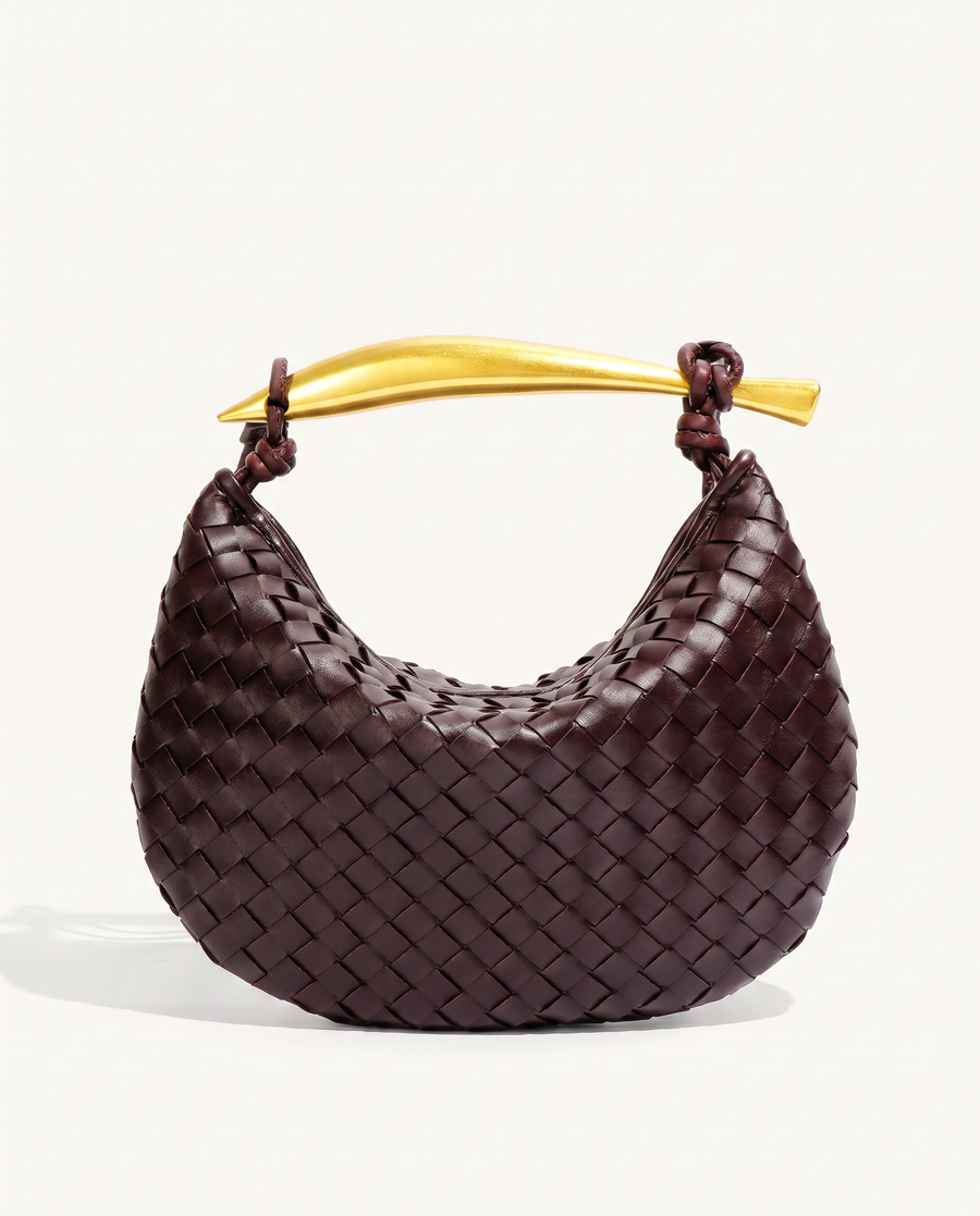 Valencia Woven Hobo Bag