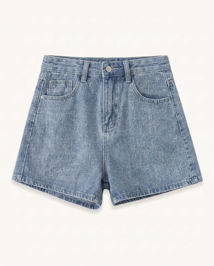 Essential Summer Shorts - Light Blue - image 5
