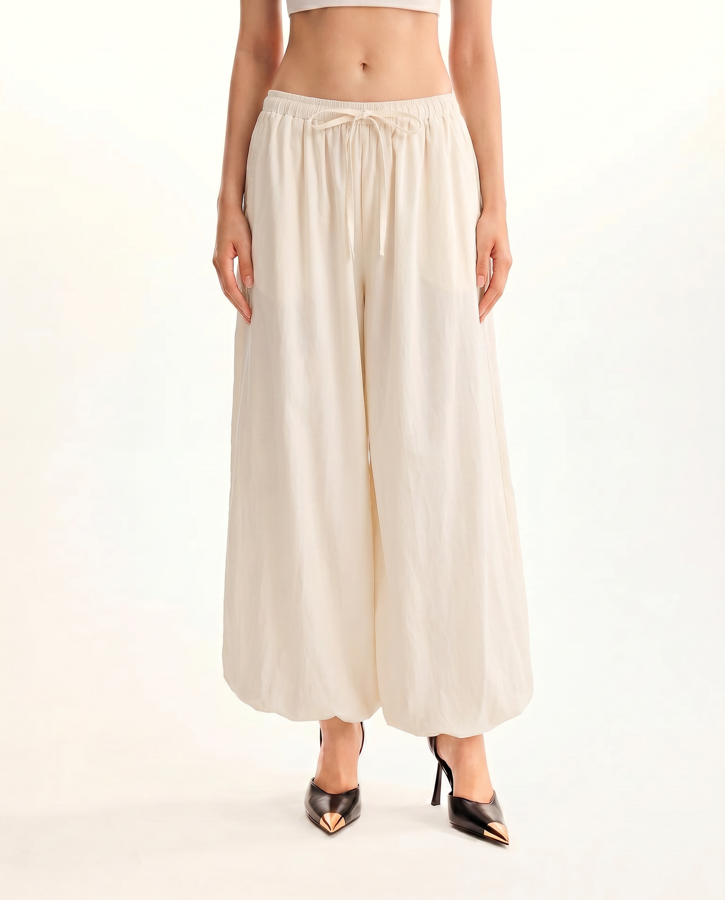 Flowy Wide Leg Balloon Pants - image 18