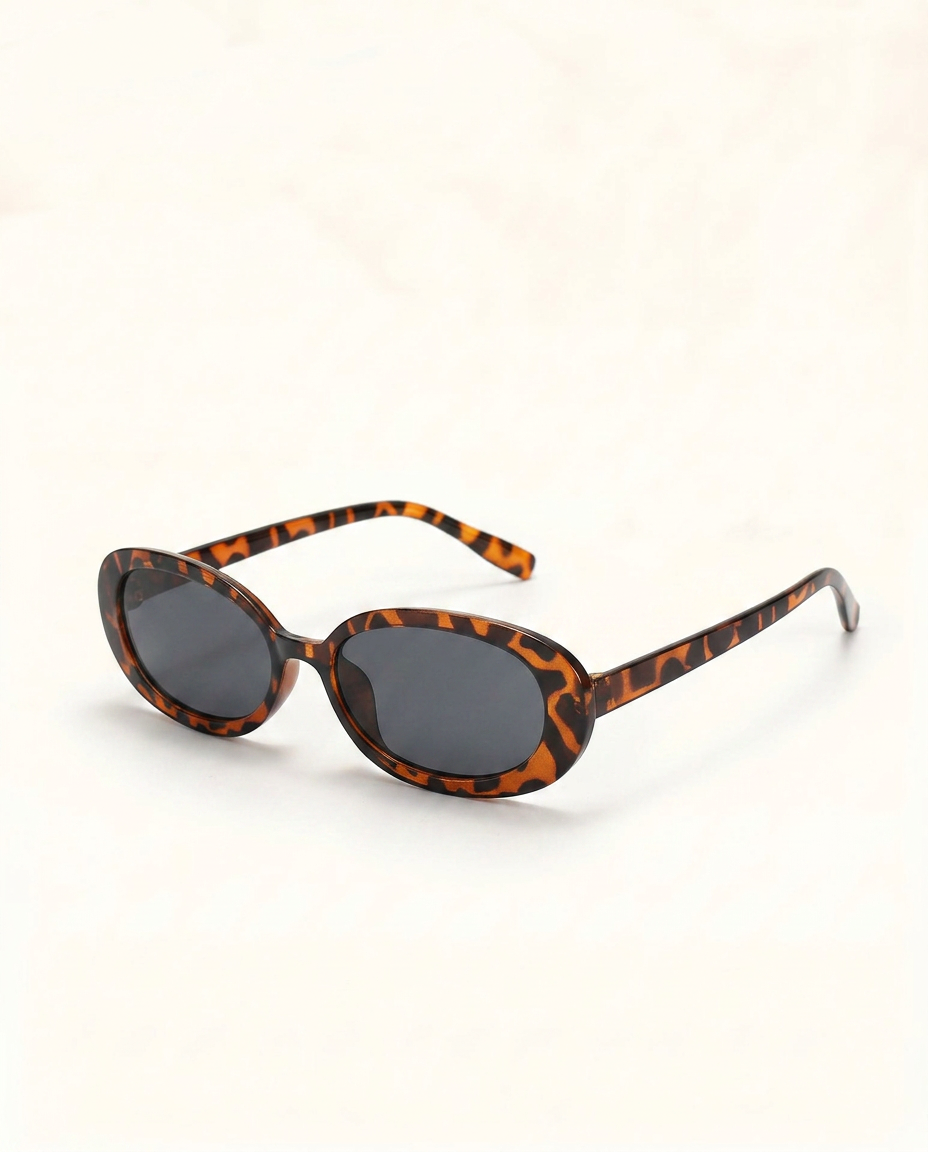 Solene Oval Sunglasses - Ivory