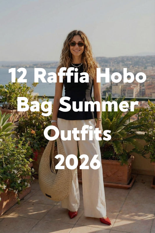 12 Raffia Hobo Bag Summer Outfits for 2026