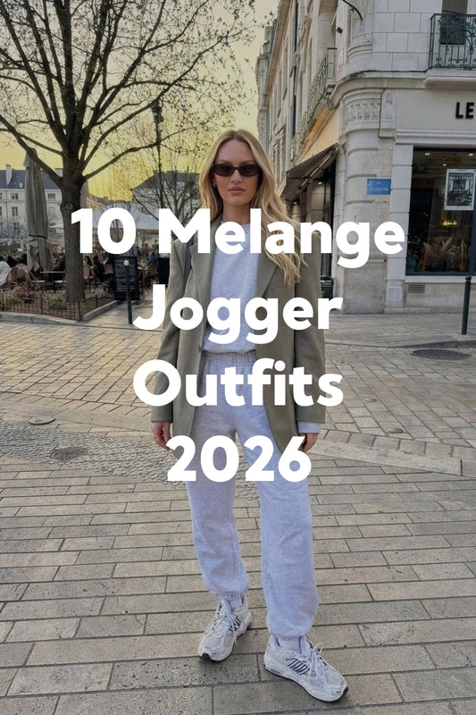 10 Melange Jogger Outfits 2026