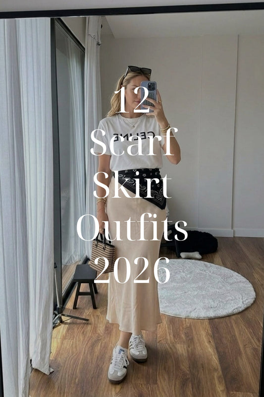 12 Scarf Skirt Outfits 2026