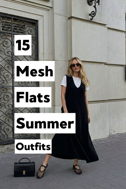 15 Mesh Flats Summer Outfits