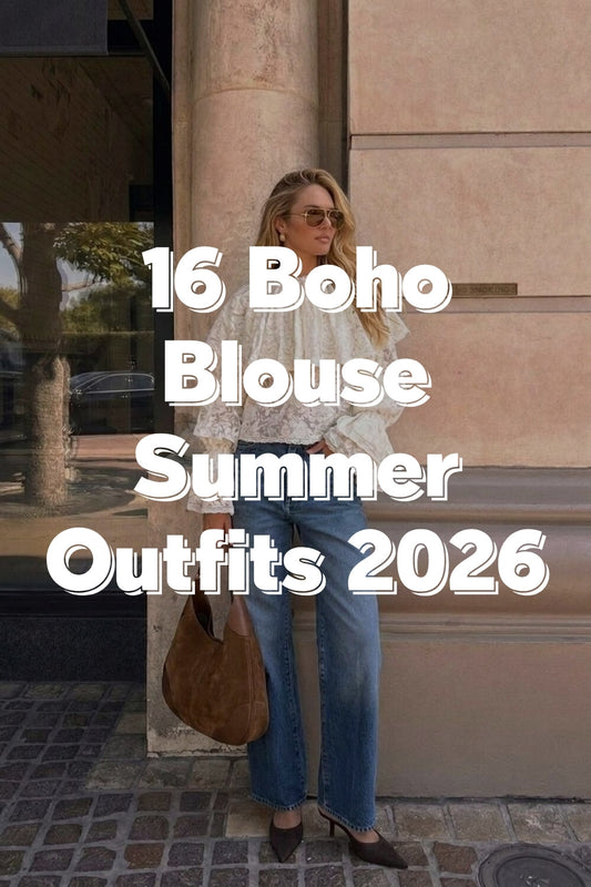 16 Boho Blouse Summer Outfits 2026
