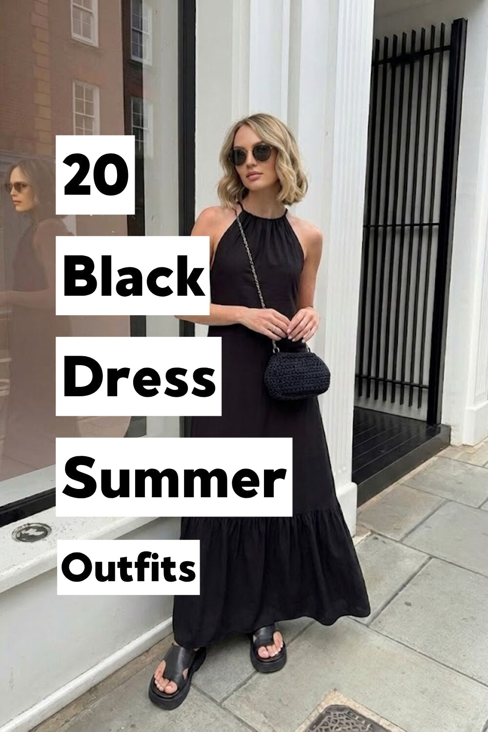 20 Black Dress Summer Outfits