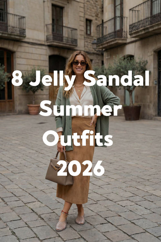 8 Jelly Sandal Summer Outfits for 2026