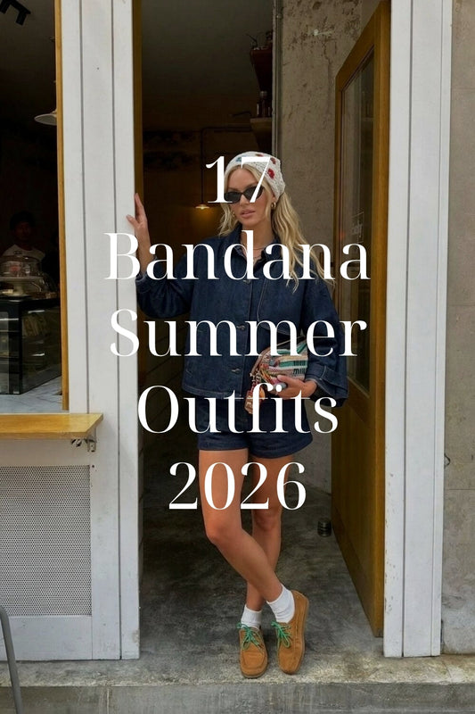 17 Bandana Summer Outfits 2026