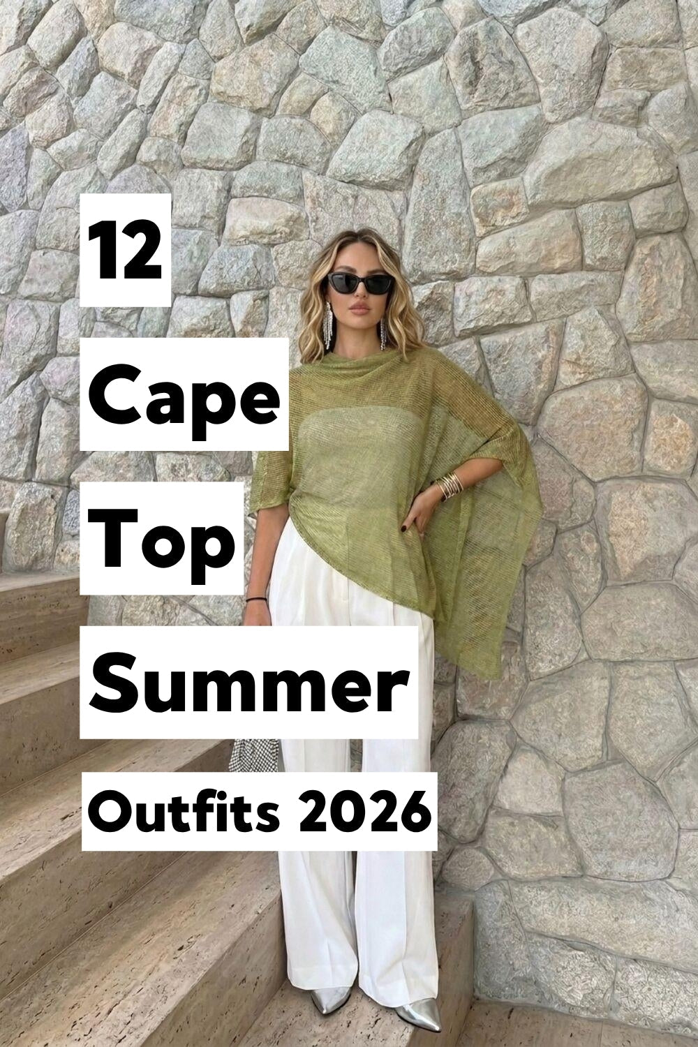12 Cape Top Summer Outfits 2026