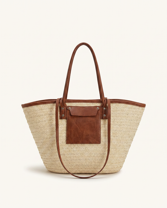 Sienna Woven Tote Bag