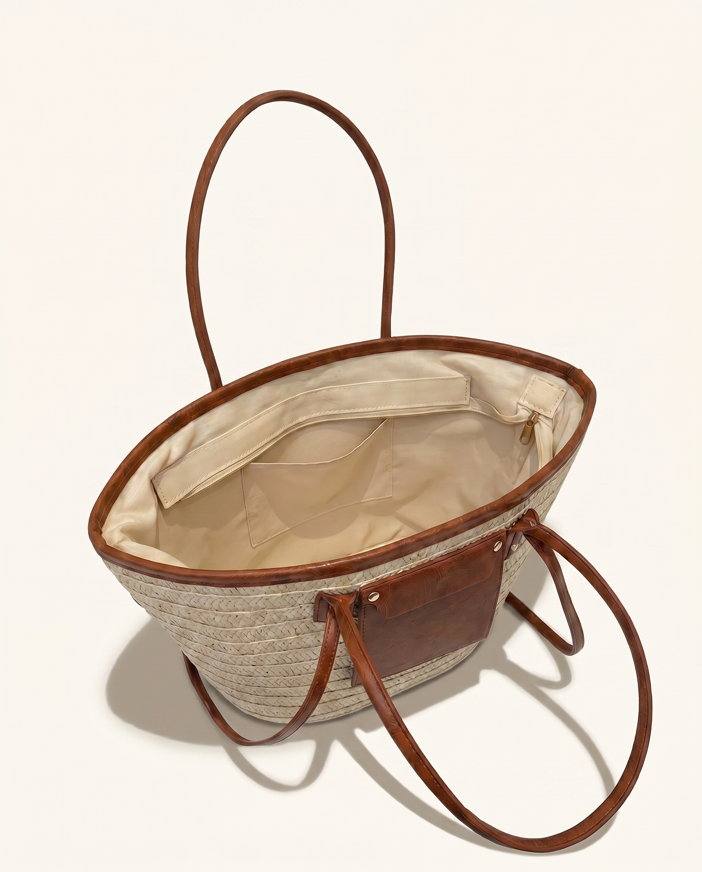 Sienna Woven Tote Bag
