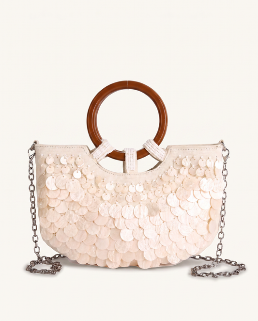 Amalfi Shell Embellished Bag