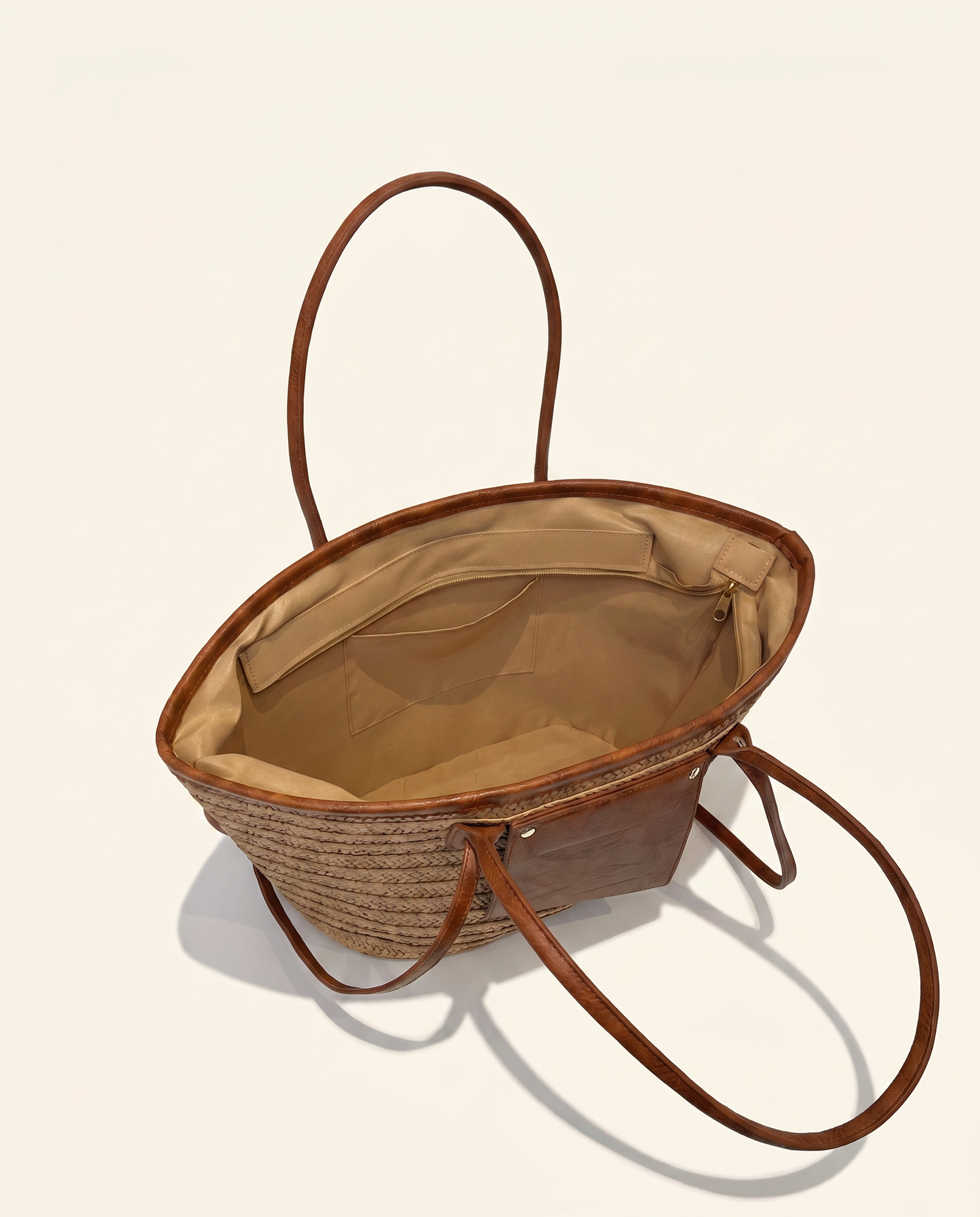 Sienna Woven Tote Bag
