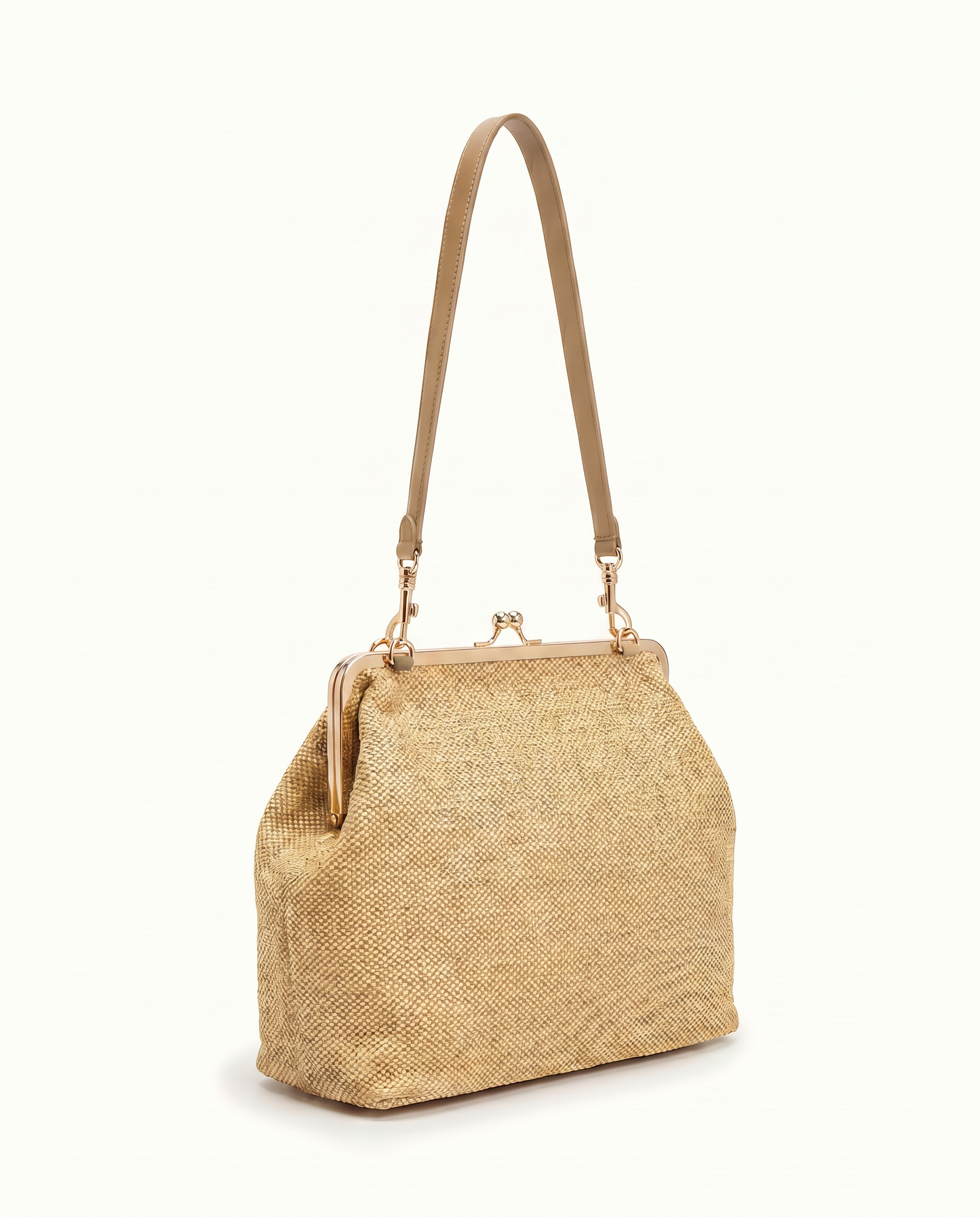 Positano Woven Shoulder Bag