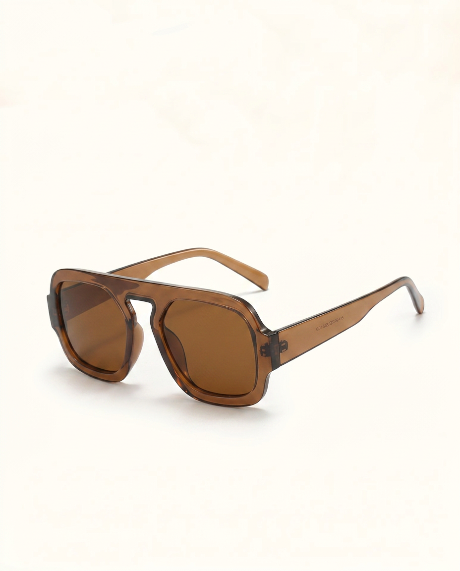 Capri Round Sunglasses - Black