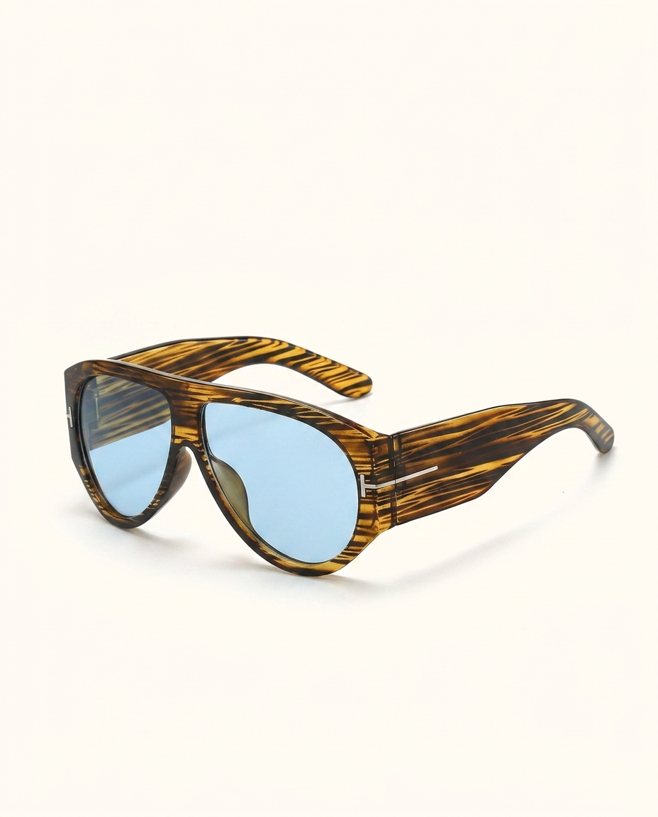 Celeste Shield Sunglasses - Brown