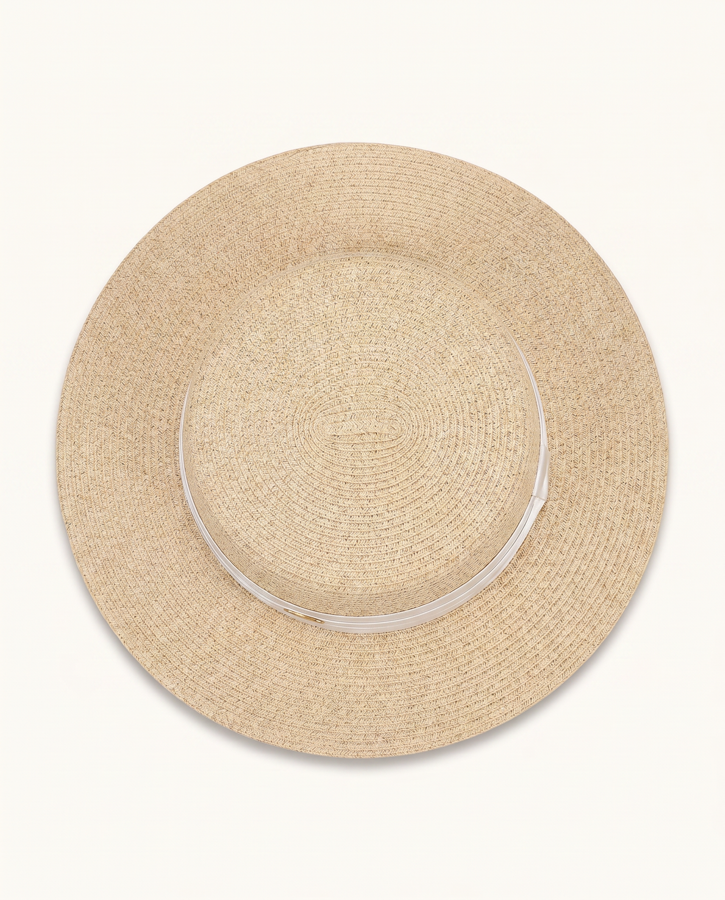 Classic Straw Boater Hat