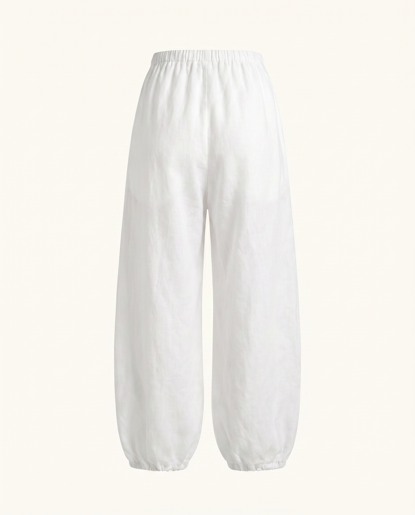 Ivory Drawstring Balloon Pants - image 2