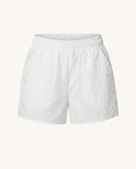 White Pull-On Shorts - image 3