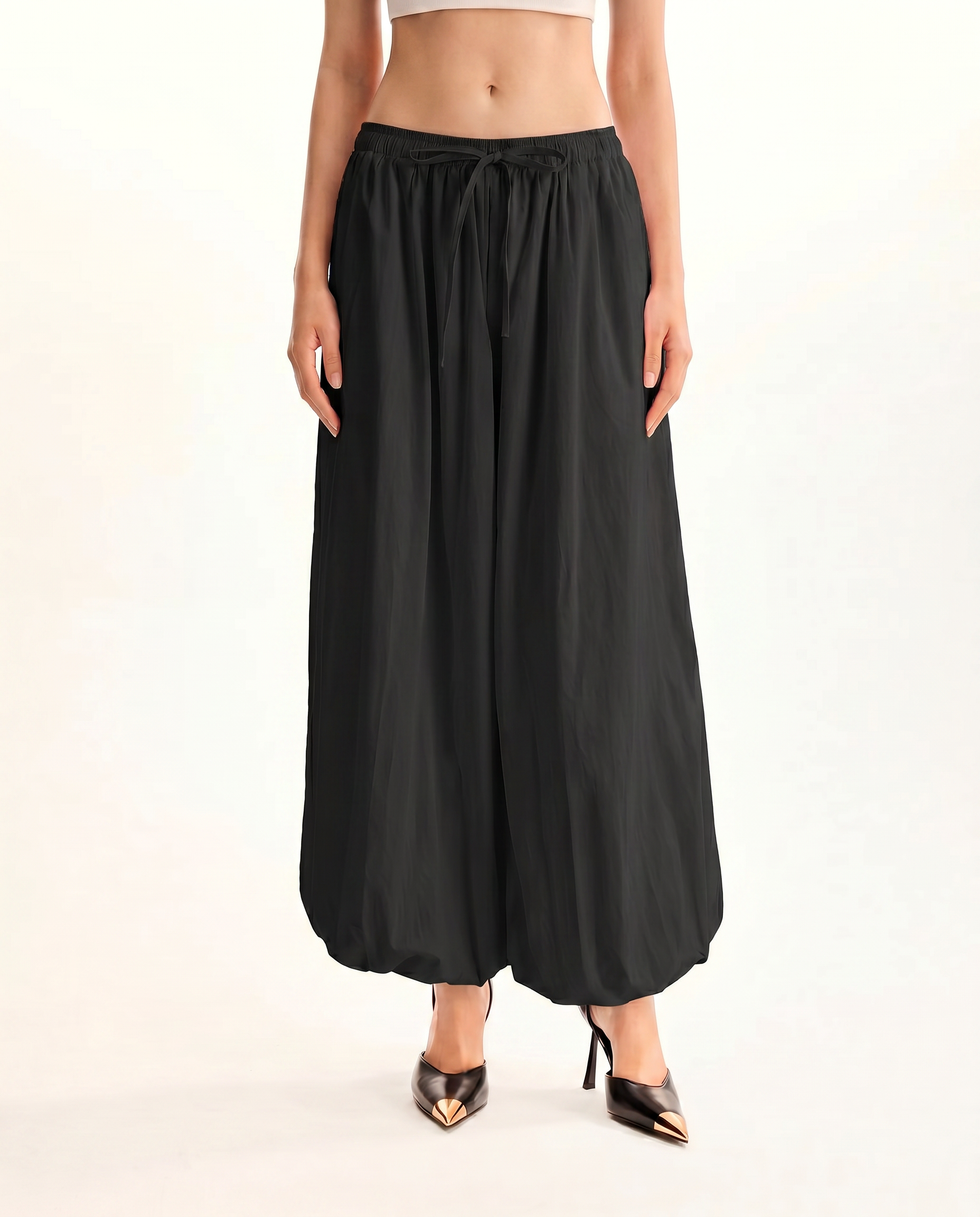 Flowy Wide Leg Balloon Pants - image 3