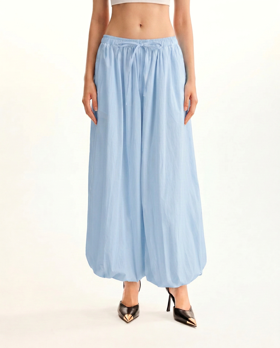Flowy Wide Leg Balloon Pants - image 9