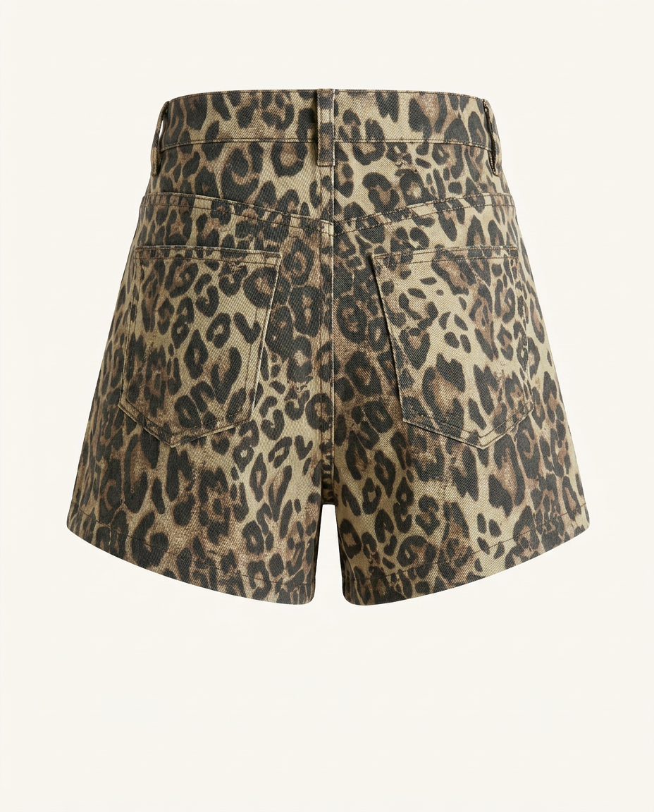 Leopard Print Shorts - image 2