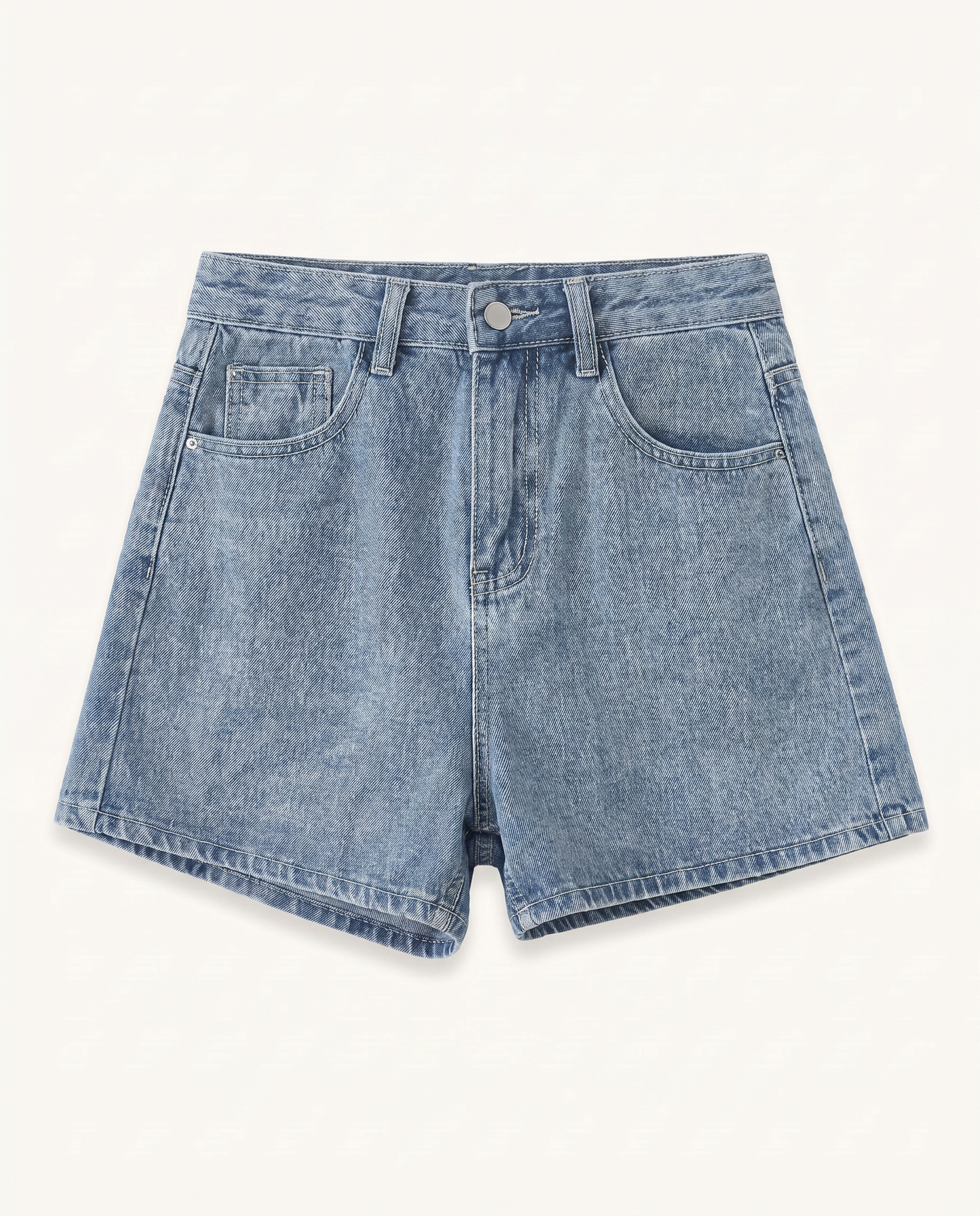 Essential Summer Shorts - Light Blue - image 5
