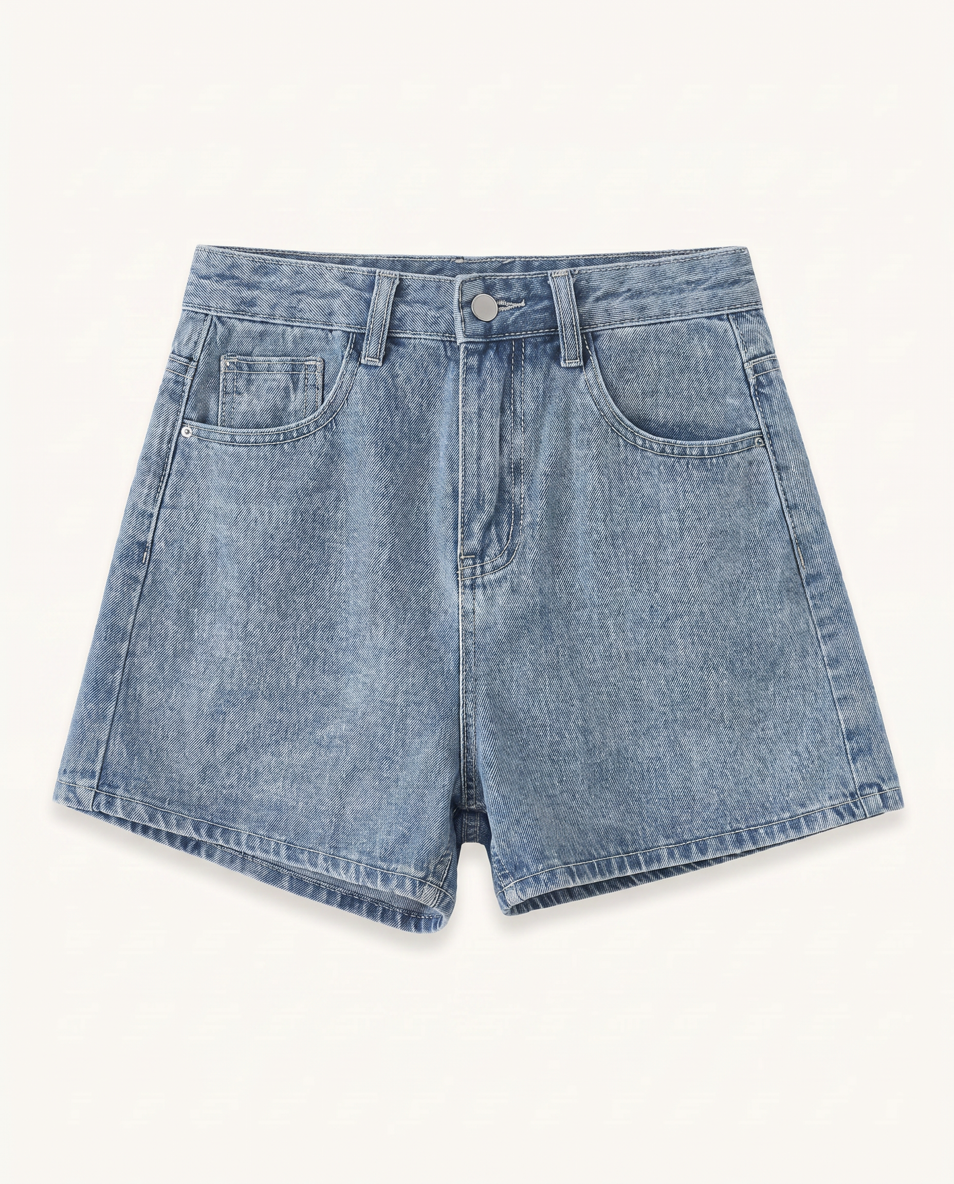 Essential Summer Shorts - Light Blue - image 5