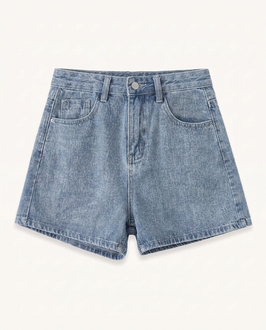 Essential Summer Shorts - Light Blue - image 5