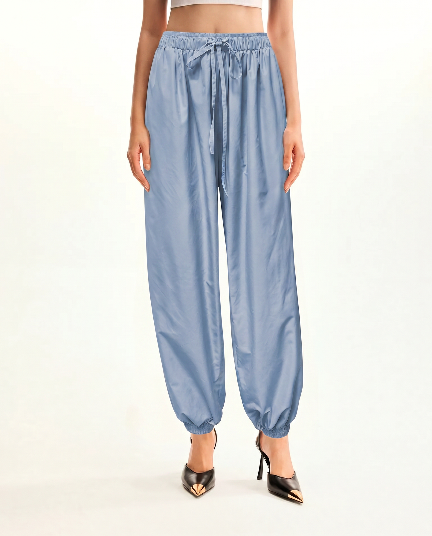 Satin Balloon Pants - image 7