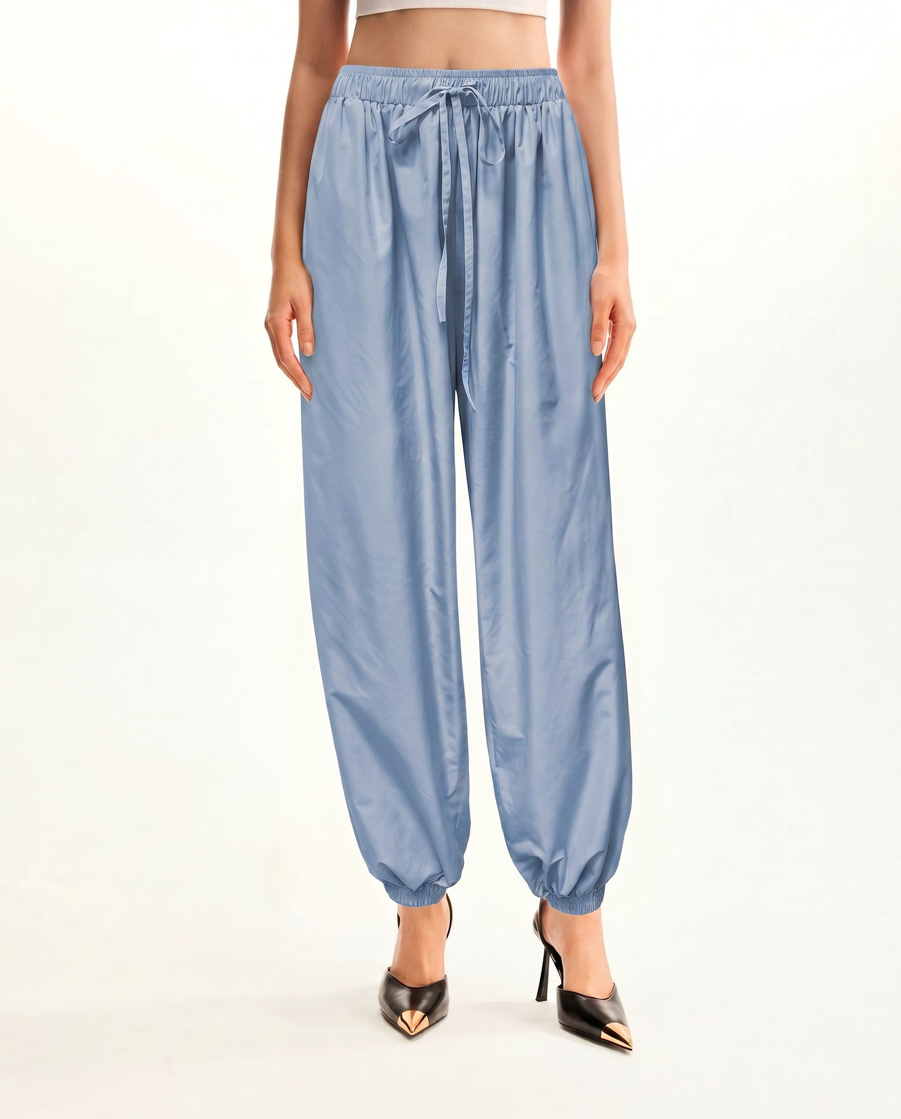 Satin Balloon Pants - image 7