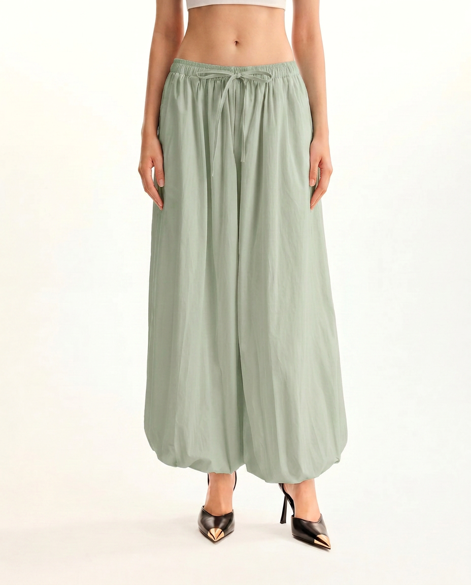 Flowy Wide Leg Balloon Pants - image 11