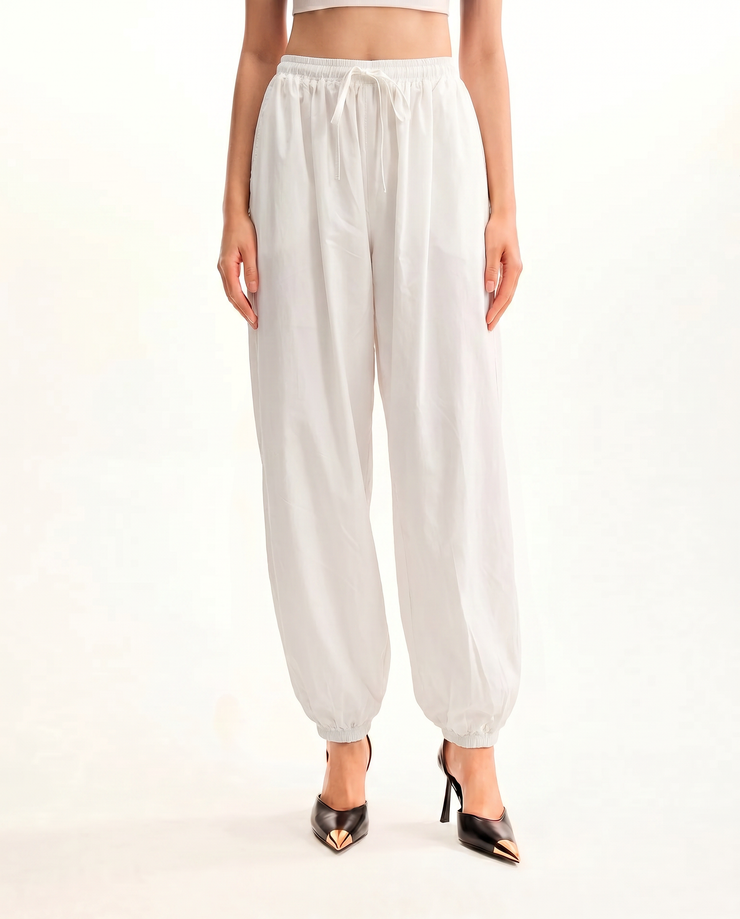 Satin Balloon Pants - image 1