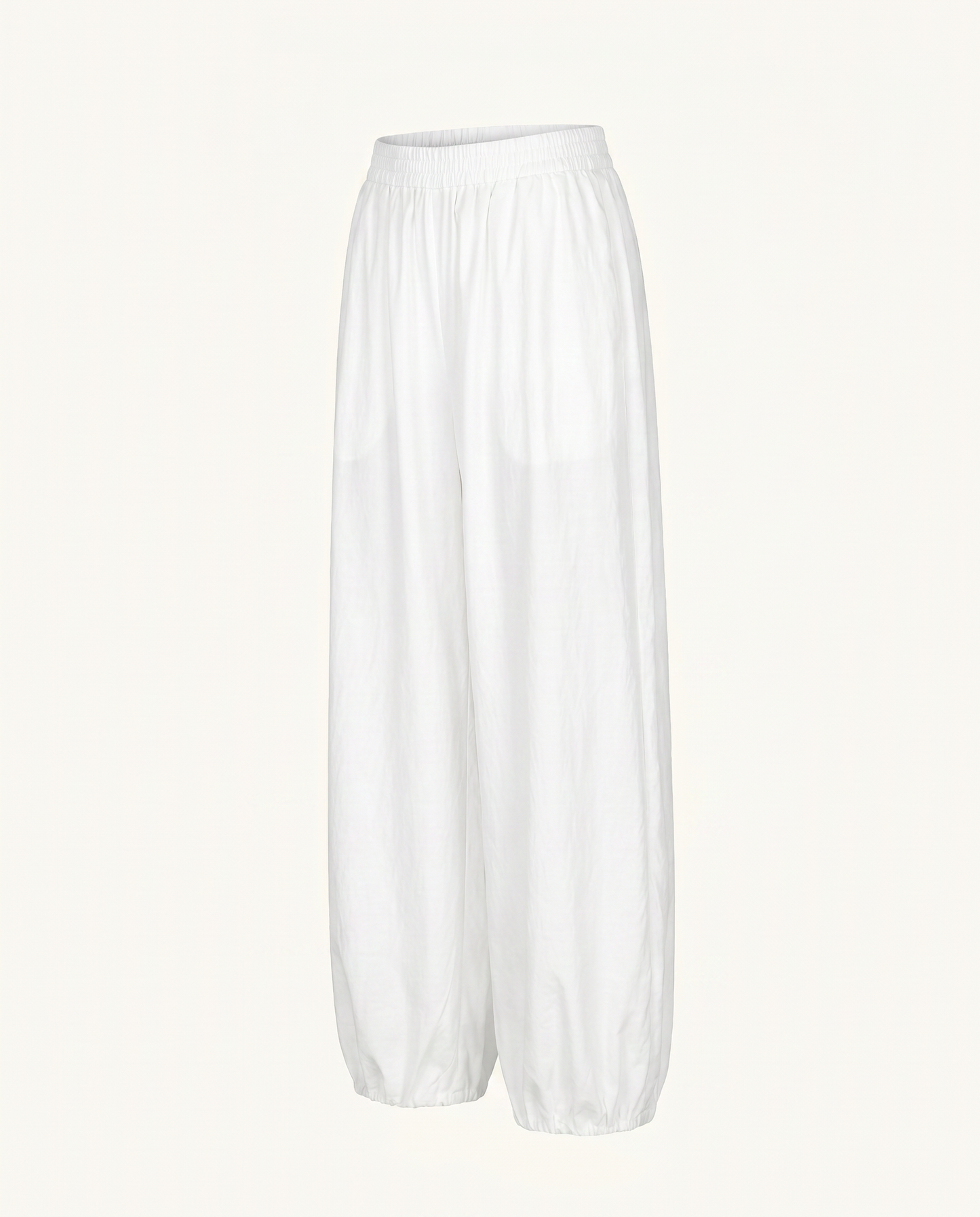 White Tapered Balloon Pants - image 2