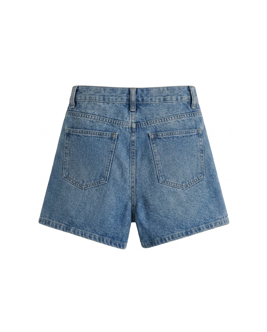 Classic Denim Shorts - image 3