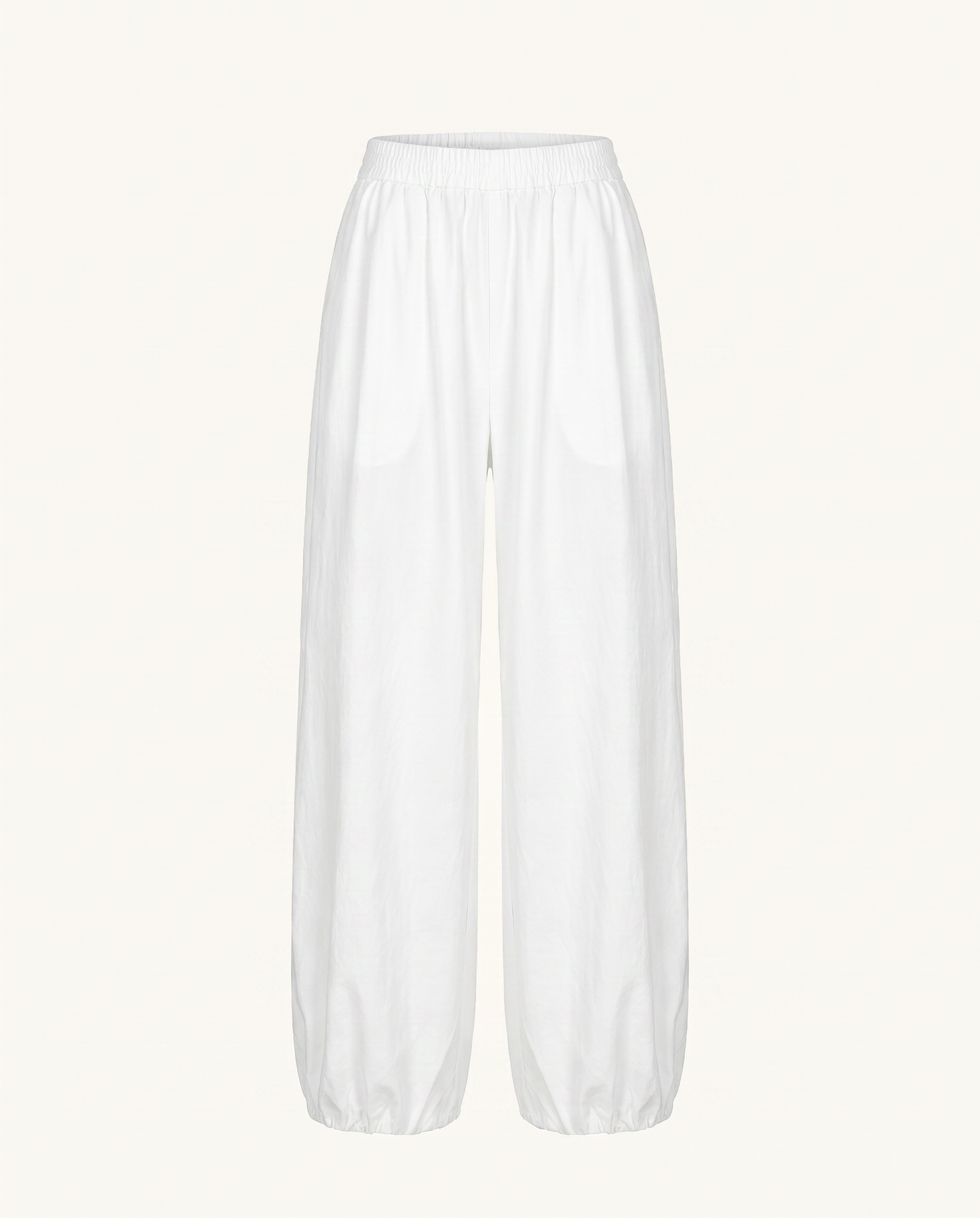 White Tapered Balloon Pants - image 4
