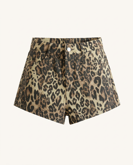 Leopard Print Shorts - image 3