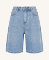 Denim Bermuda Shorts - image 2