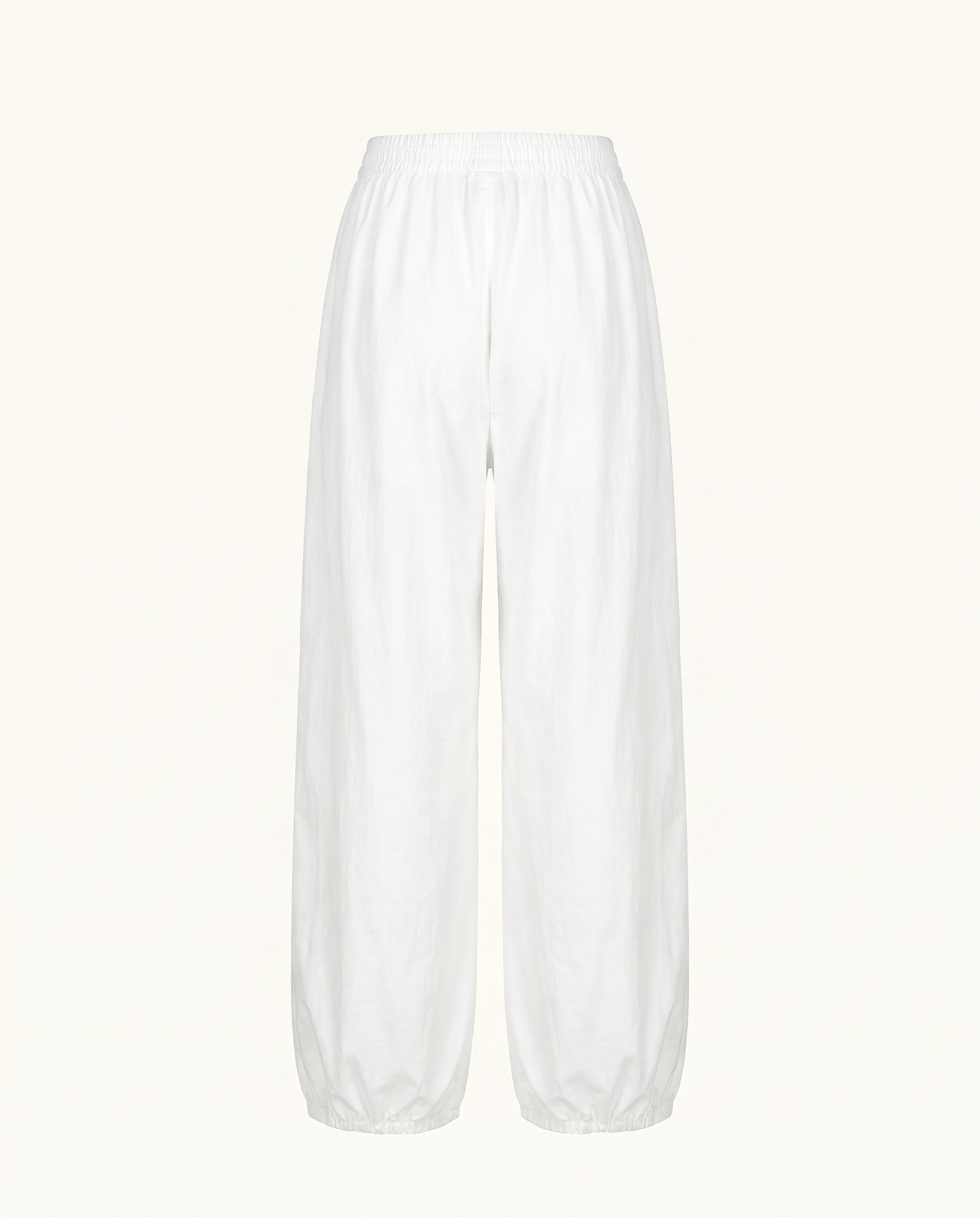 White Tapered Balloon Pants - image 3