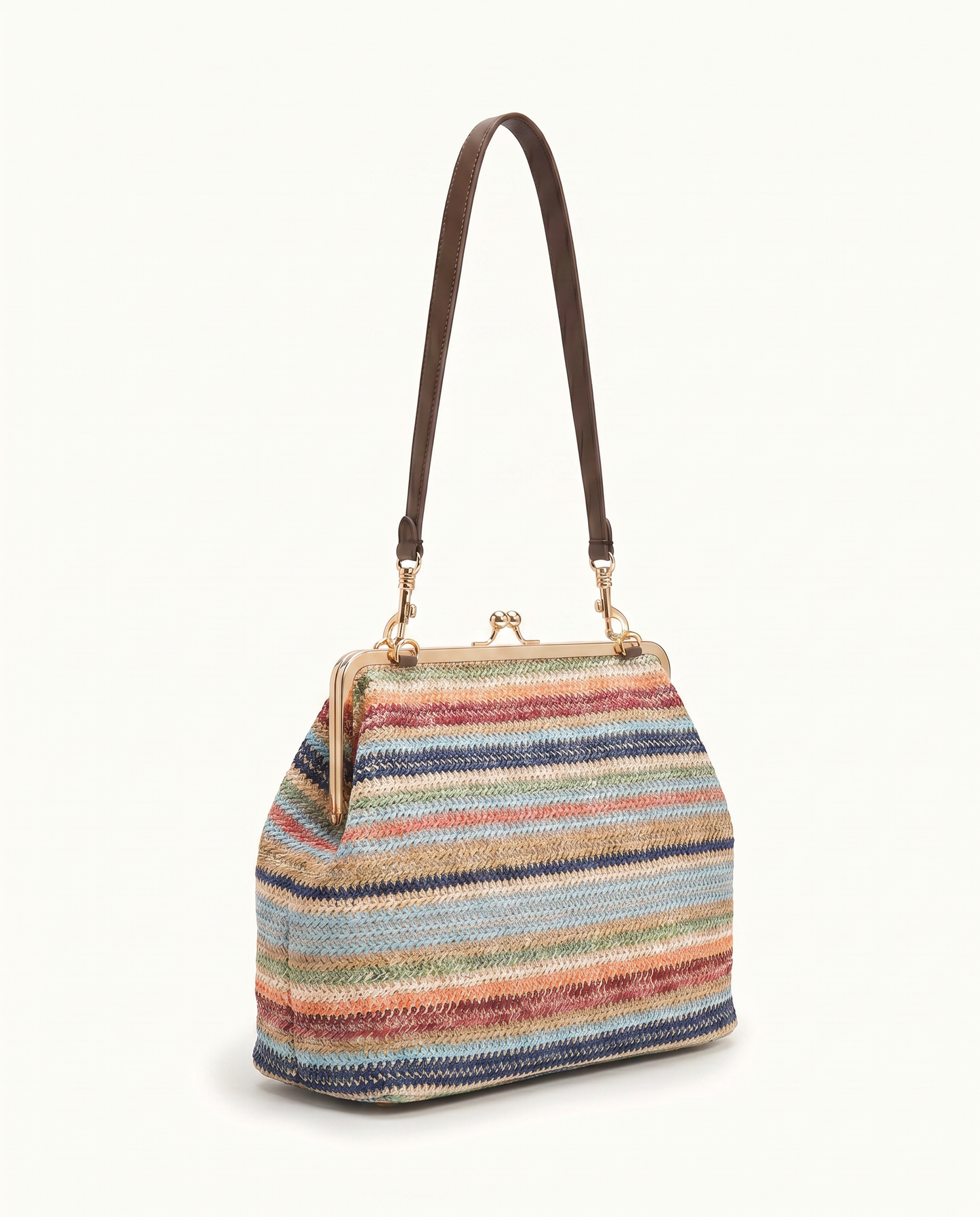 Positano Woven Shoulder Bag