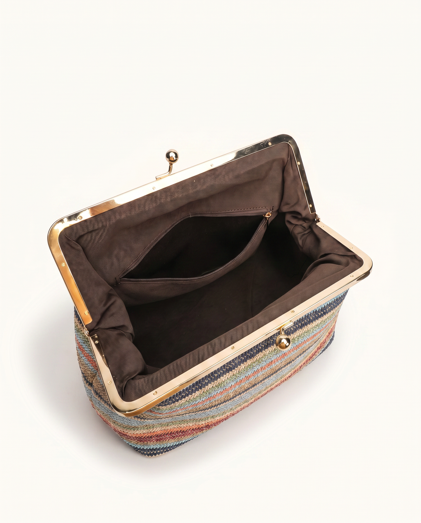 Positano Woven Shoulder Bag
