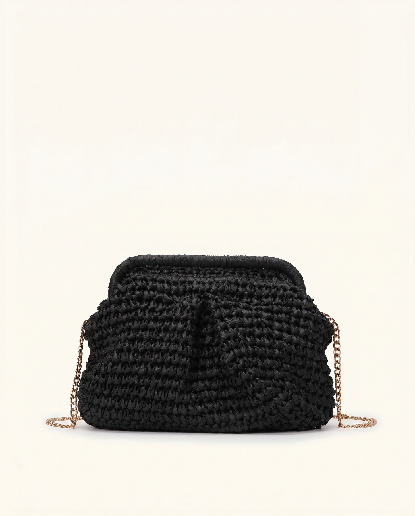Taormina Woven Chain Clutch Bag