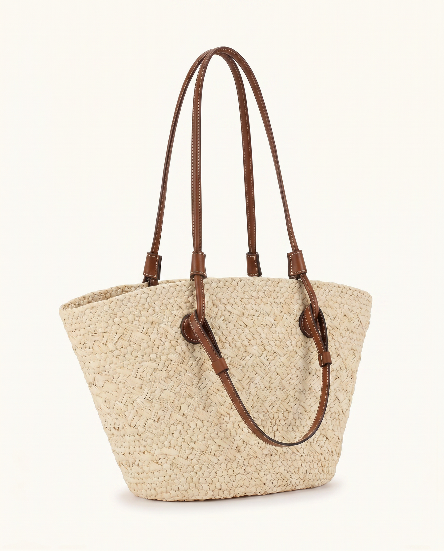 Capri Woven Raffia Tote Bag