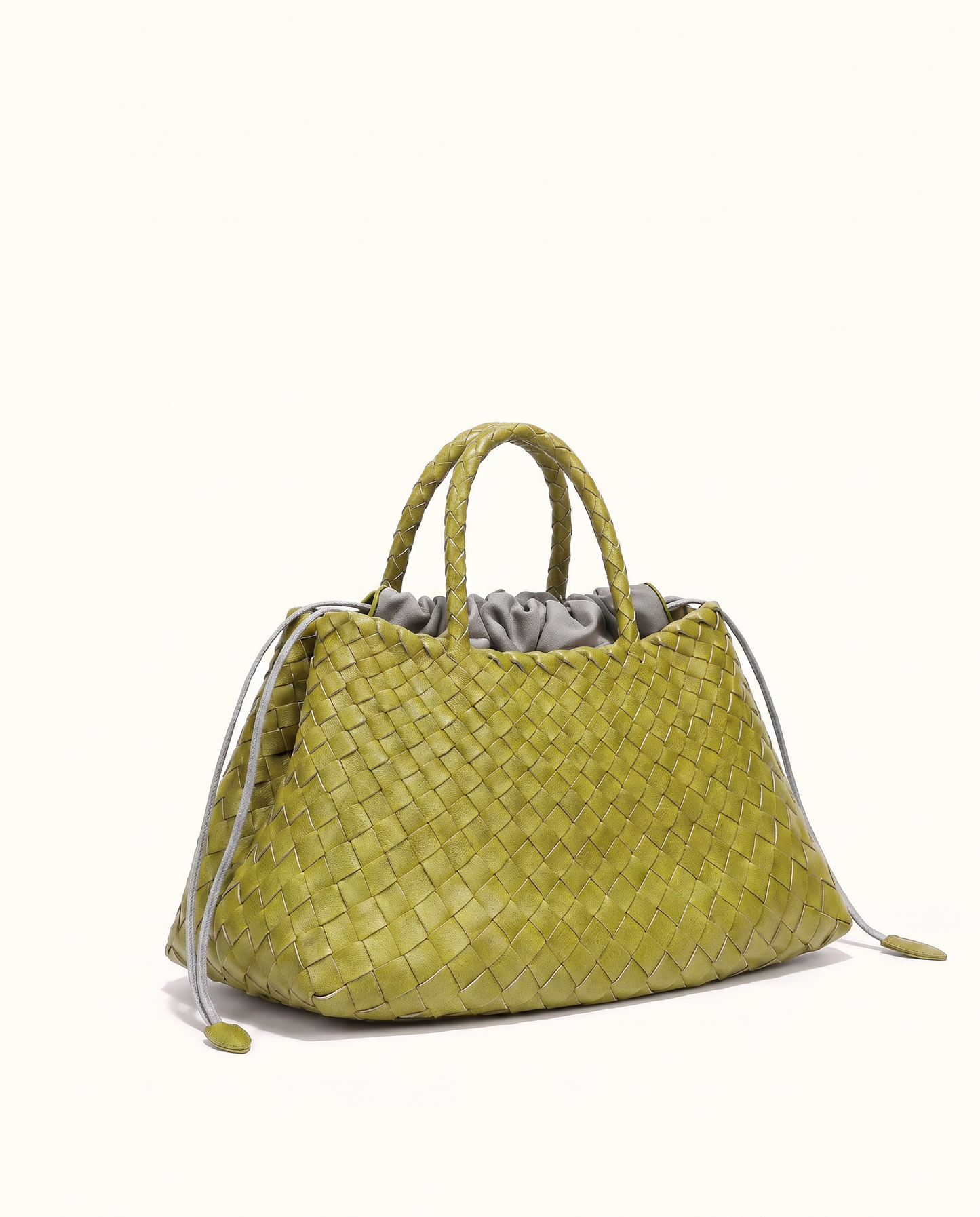 Siena Woven Drawstring Tote Bag