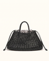 Siena Woven Drawstring Tote Bag