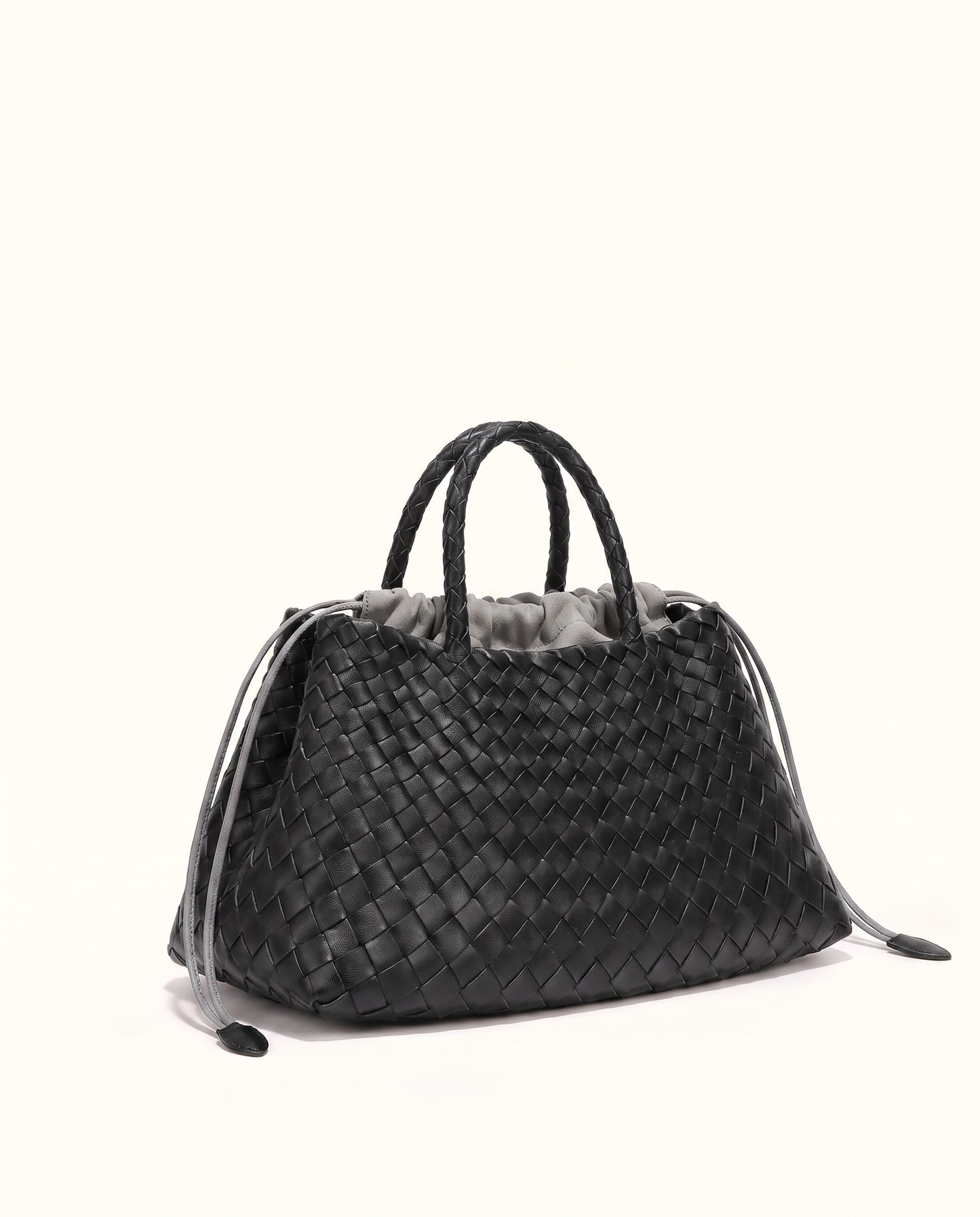 Siena Woven Drawstring Tote Bag