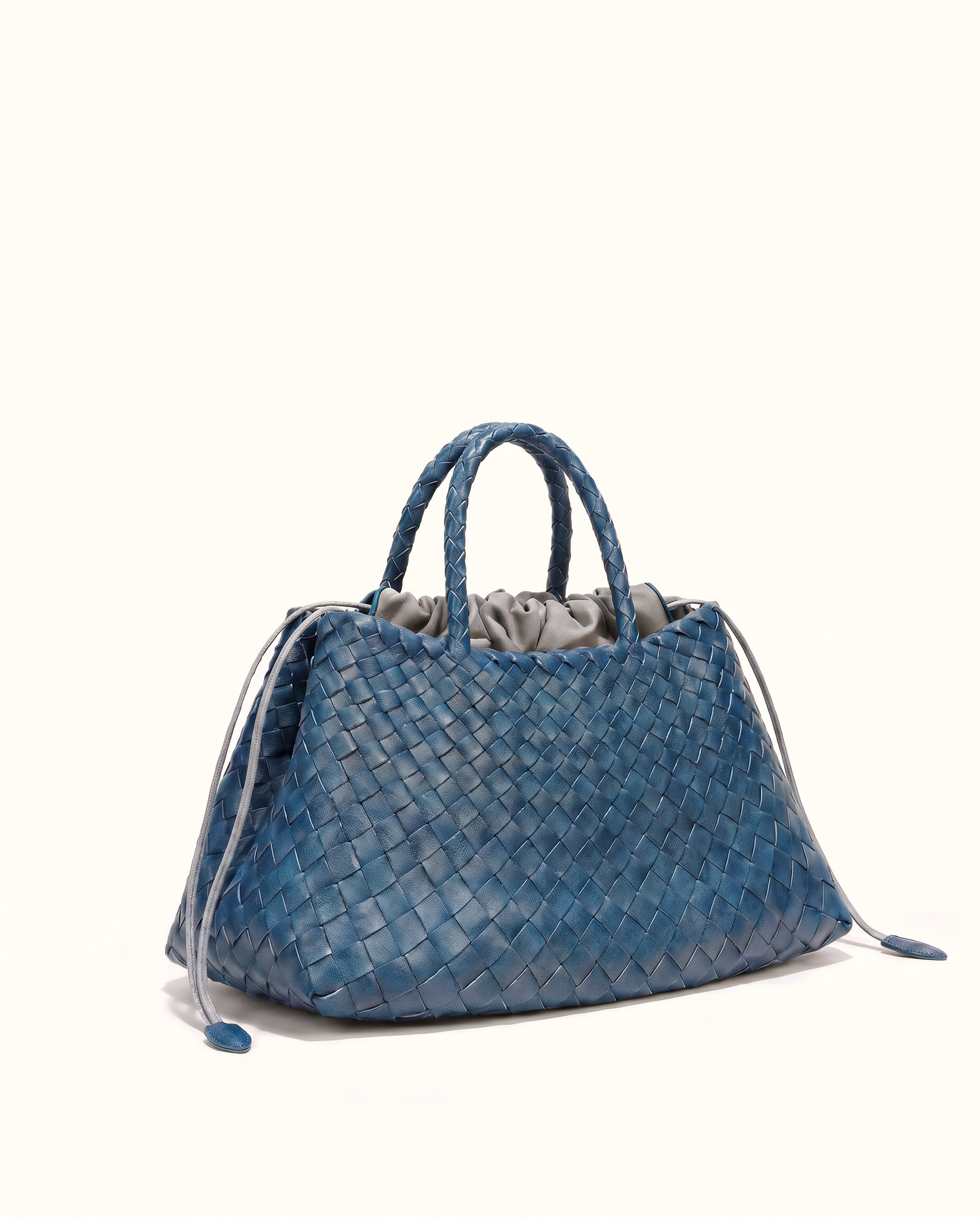 Siena Woven Drawstring Tote Bag