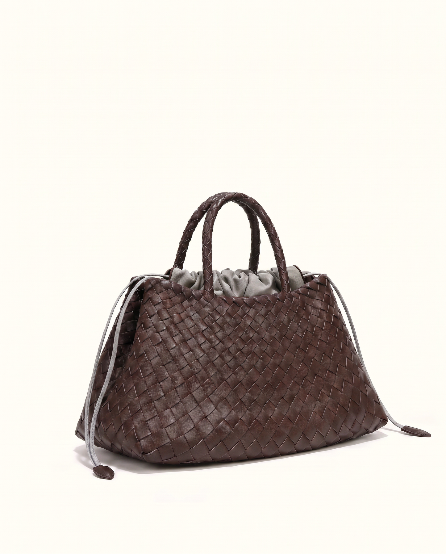 Siena Woven Drawstring Tote Bag