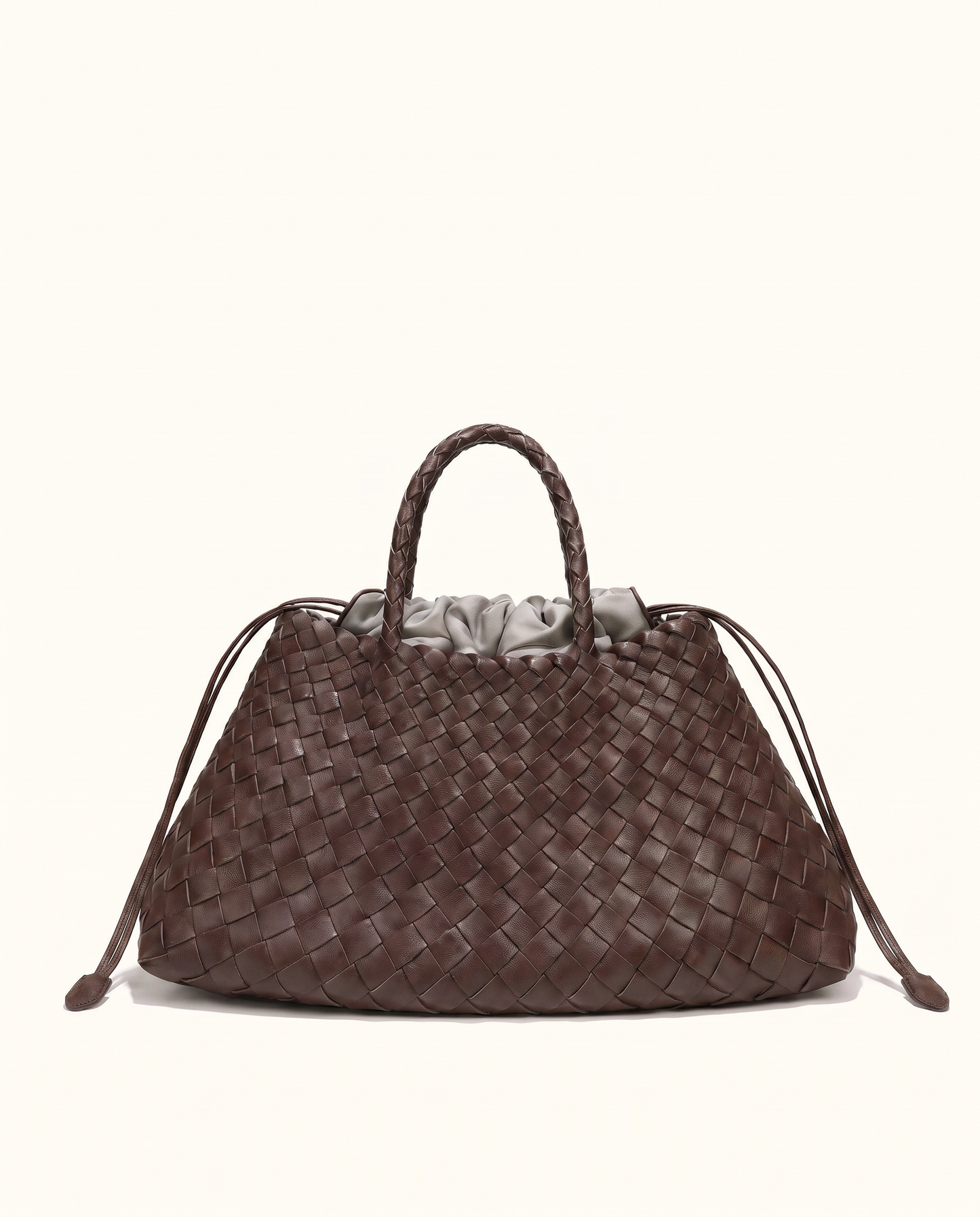Siena Woven Drawstring Tote Bag