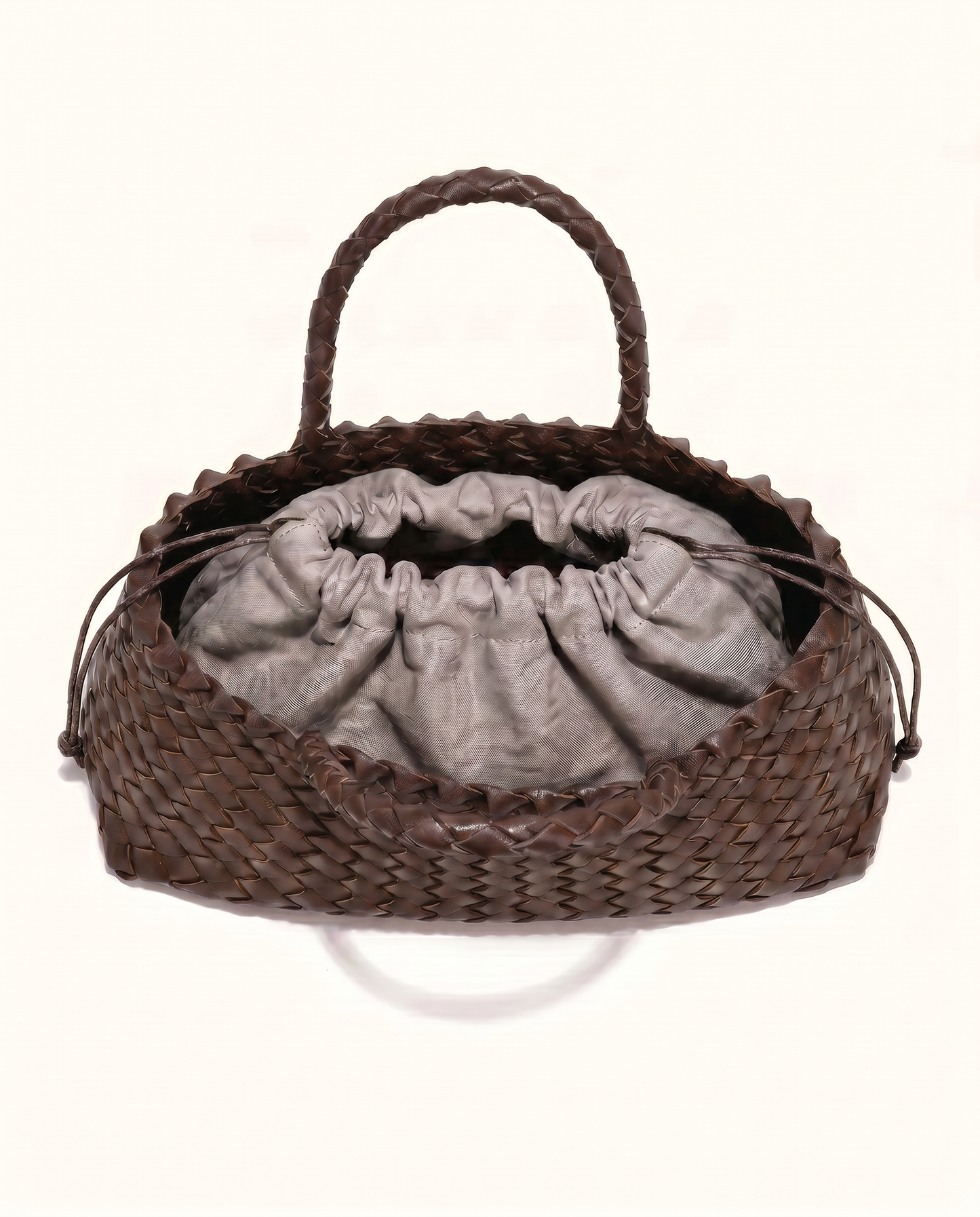Siena Woven Drawstring Tote Bag